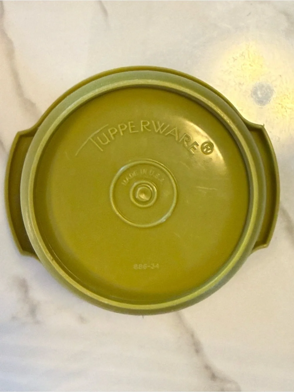 Tupperware Retro Plastic Storage Bowls in Orange, Yellow, Olive